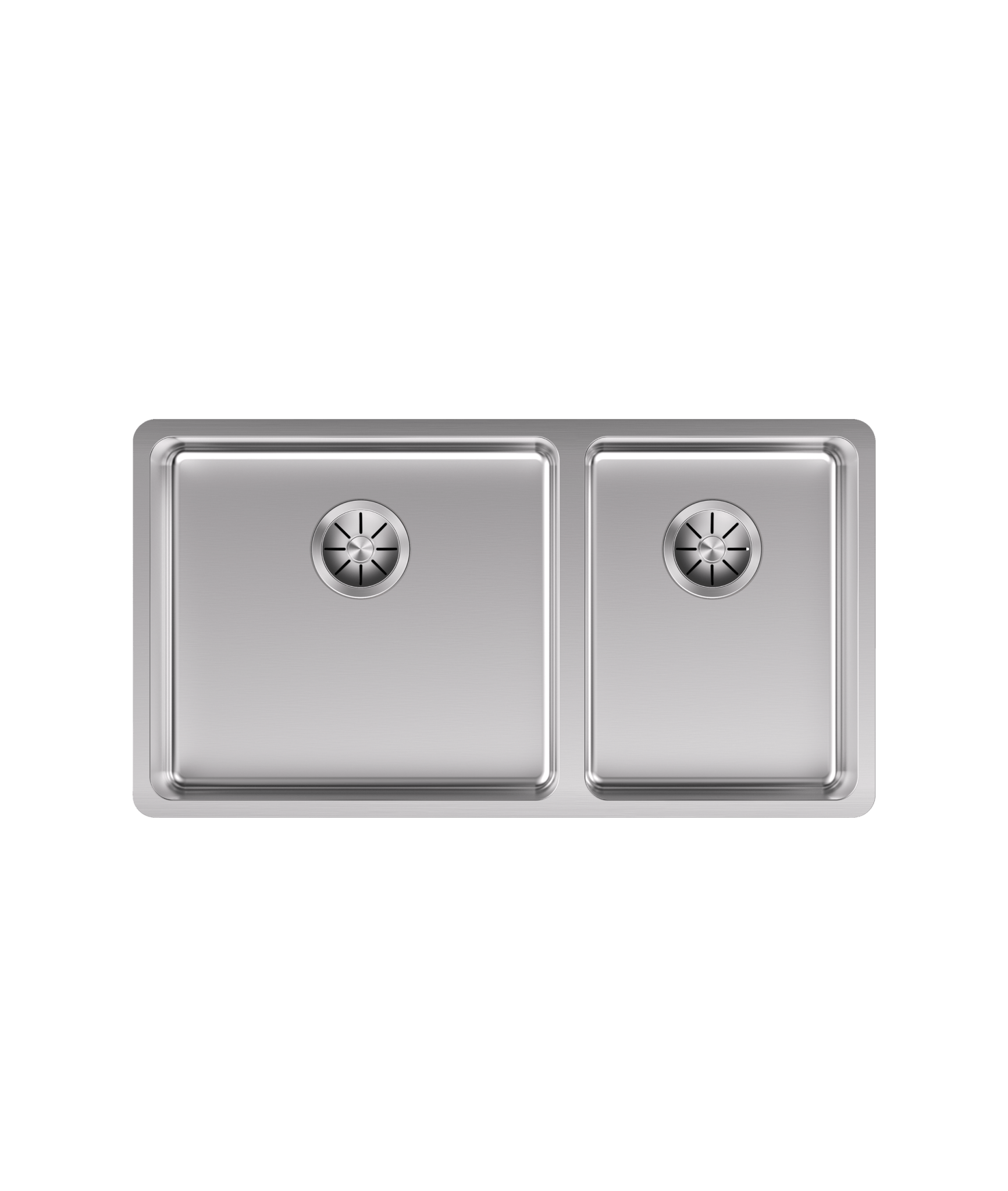 450mm & 300mm Two Bowl Sink - TITAN