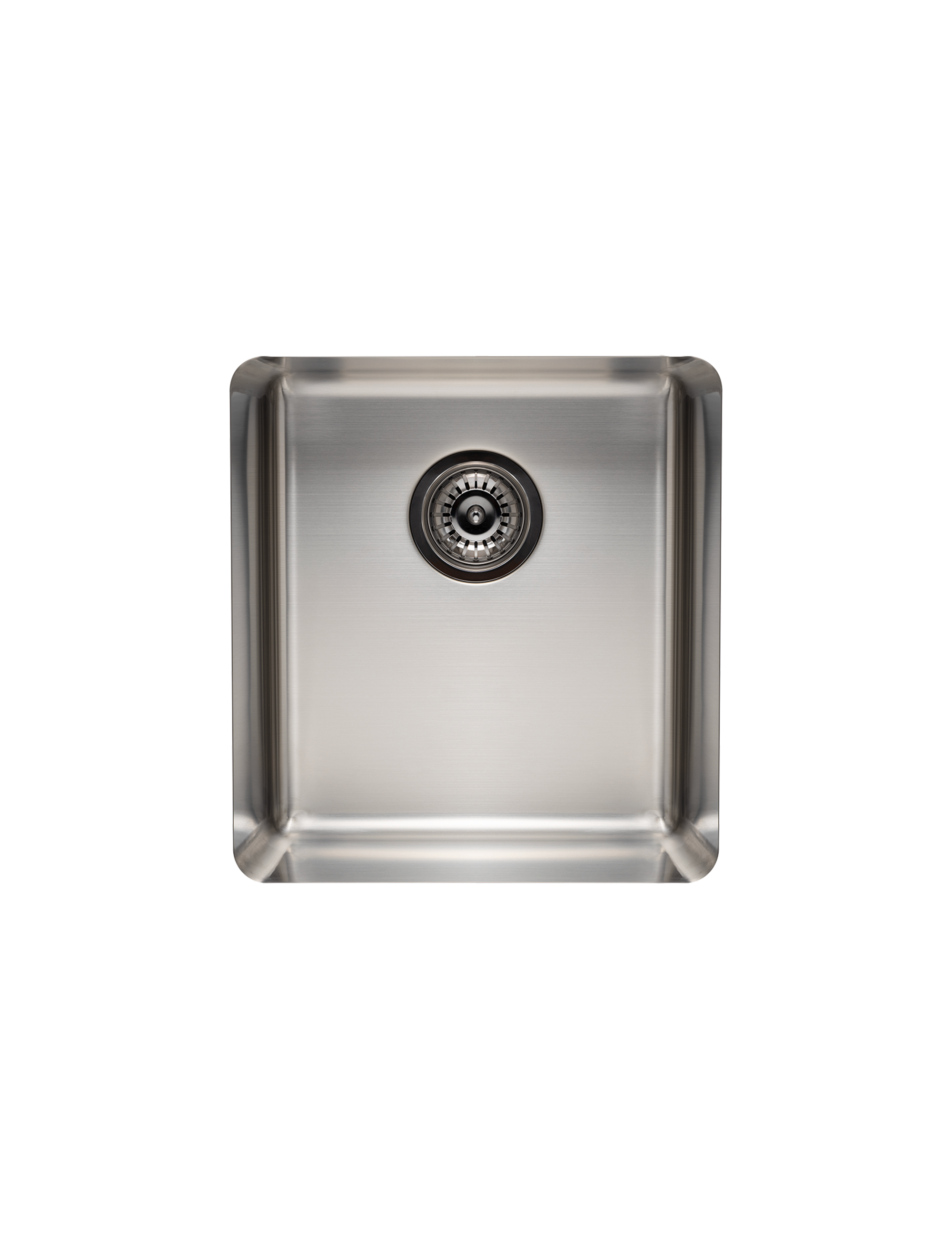 405mm Medium Single Bowl Kitchen Sink - Stainless Steel