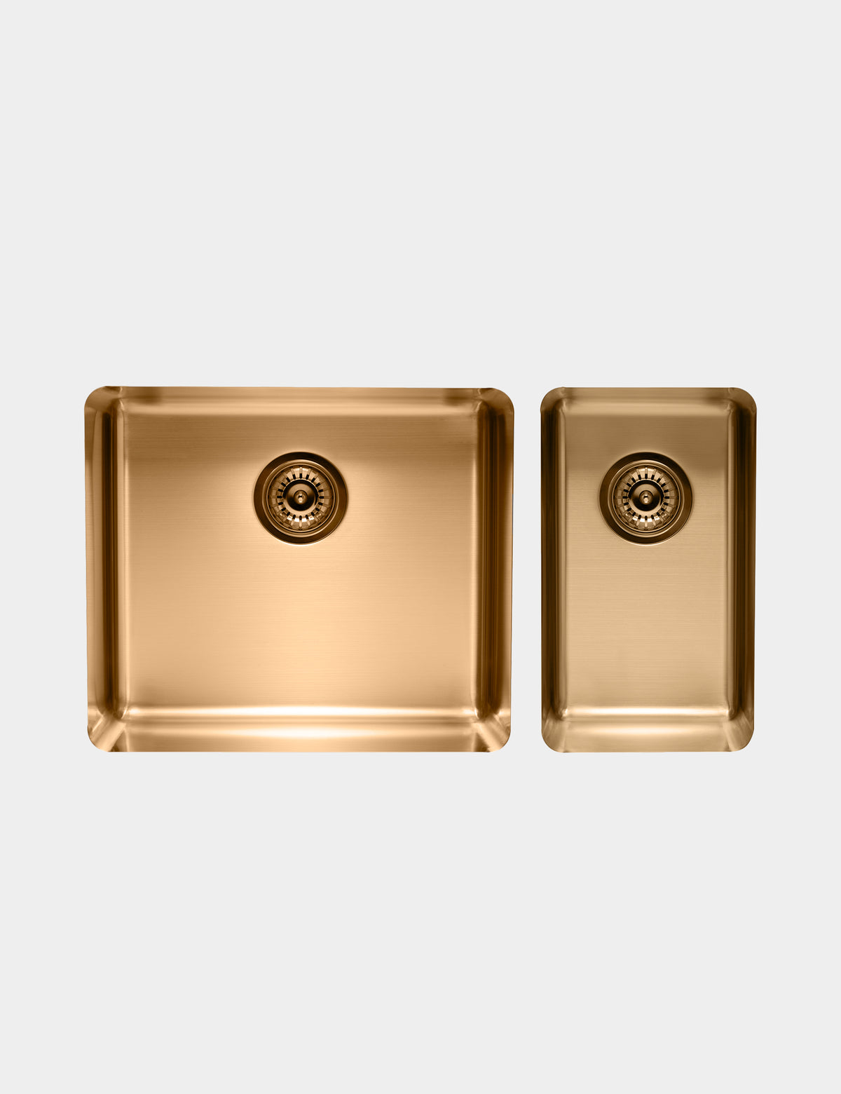 Essentials 500mm & 250mm 1 + 1/2 Double Bowl Sink - TSBR5228