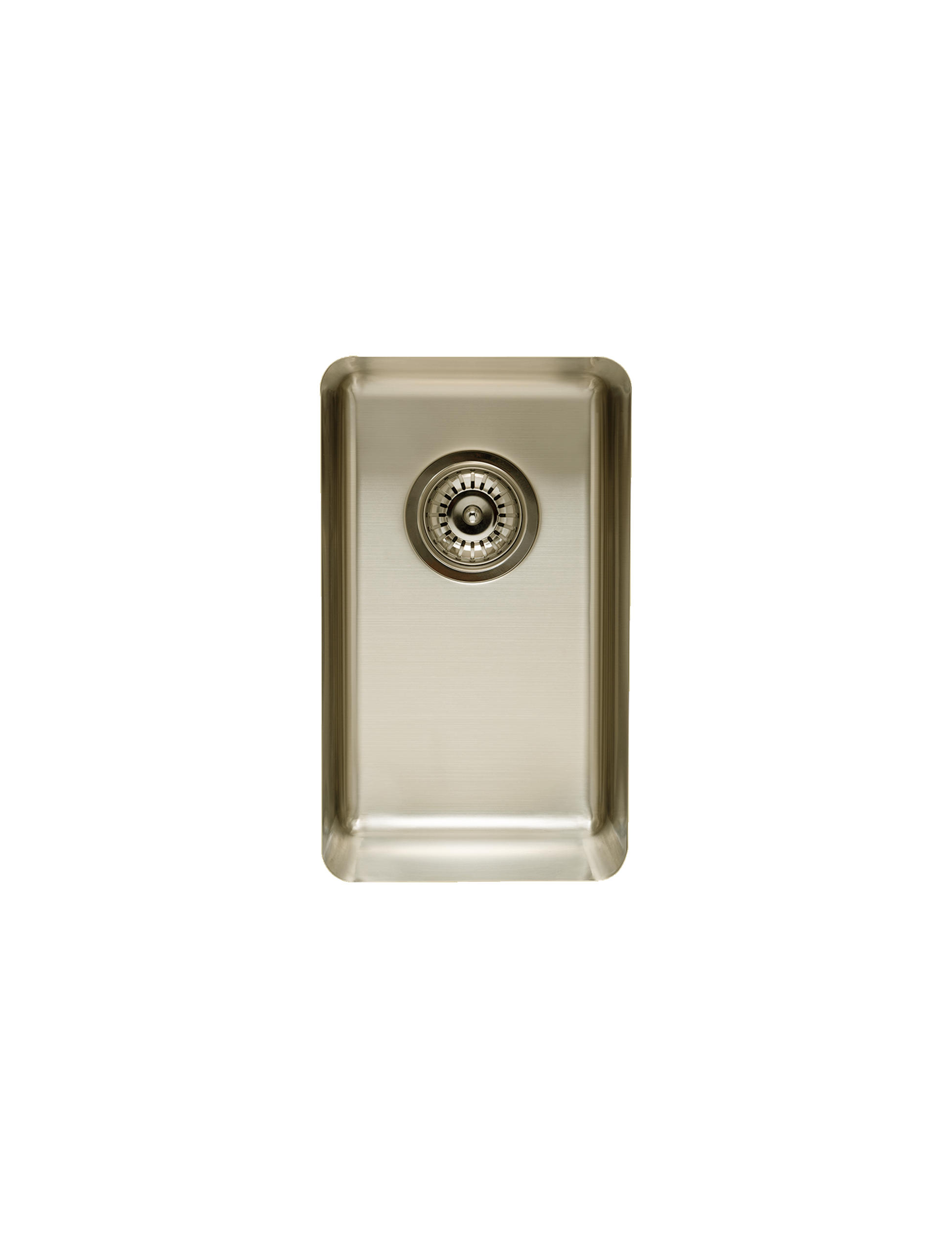 Small Single Bowl Kitchen Sink in Pearl Gold