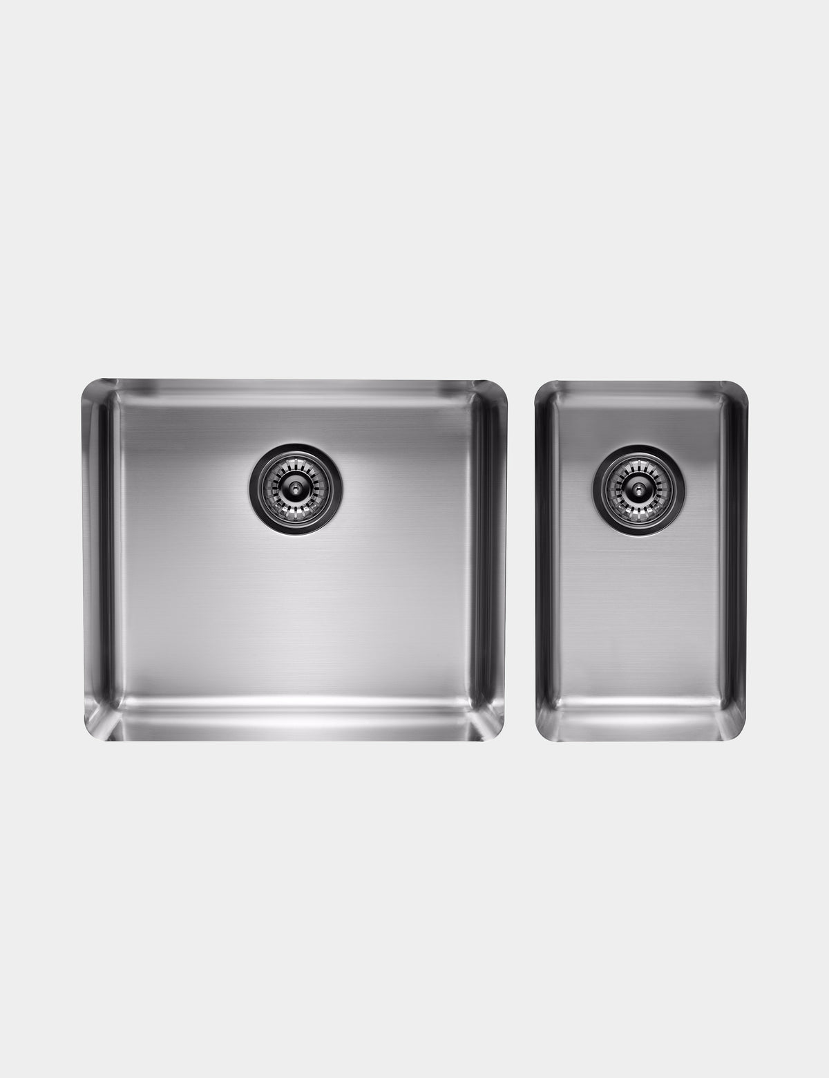 Essentials 500mm & 250mm 1 + 1/2 Double Bowl Sink - TSSS5228