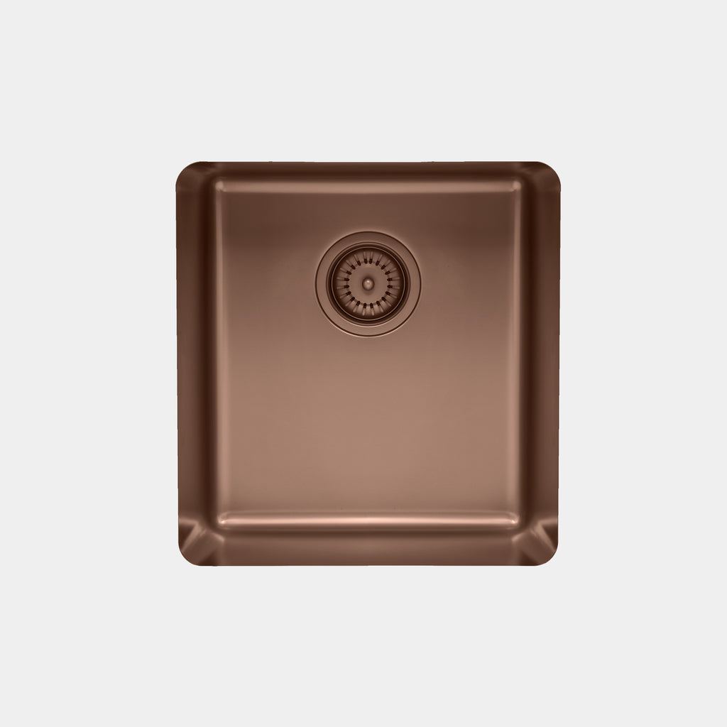 Essentials 350mm Single Bowl Sink - TSAB40