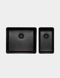 Essentials 500mm & 250mm 1 + 1/2 Double Bowl Sink - TSBS5228