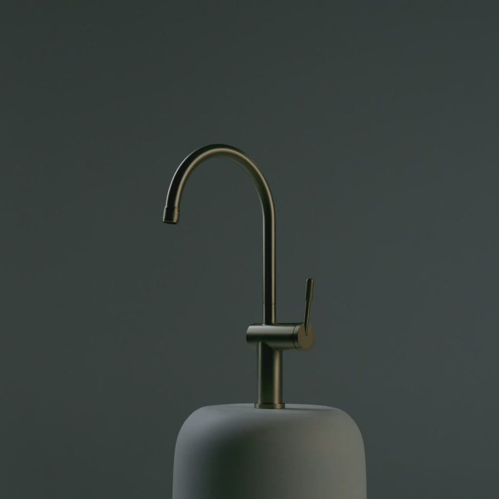 Essentials Gooseneck Kitchen Mixer Tap - TTPG2