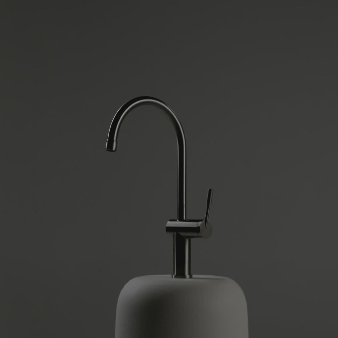 Essentials Gooseneck Kitchen Mixer Tap - TTSS2