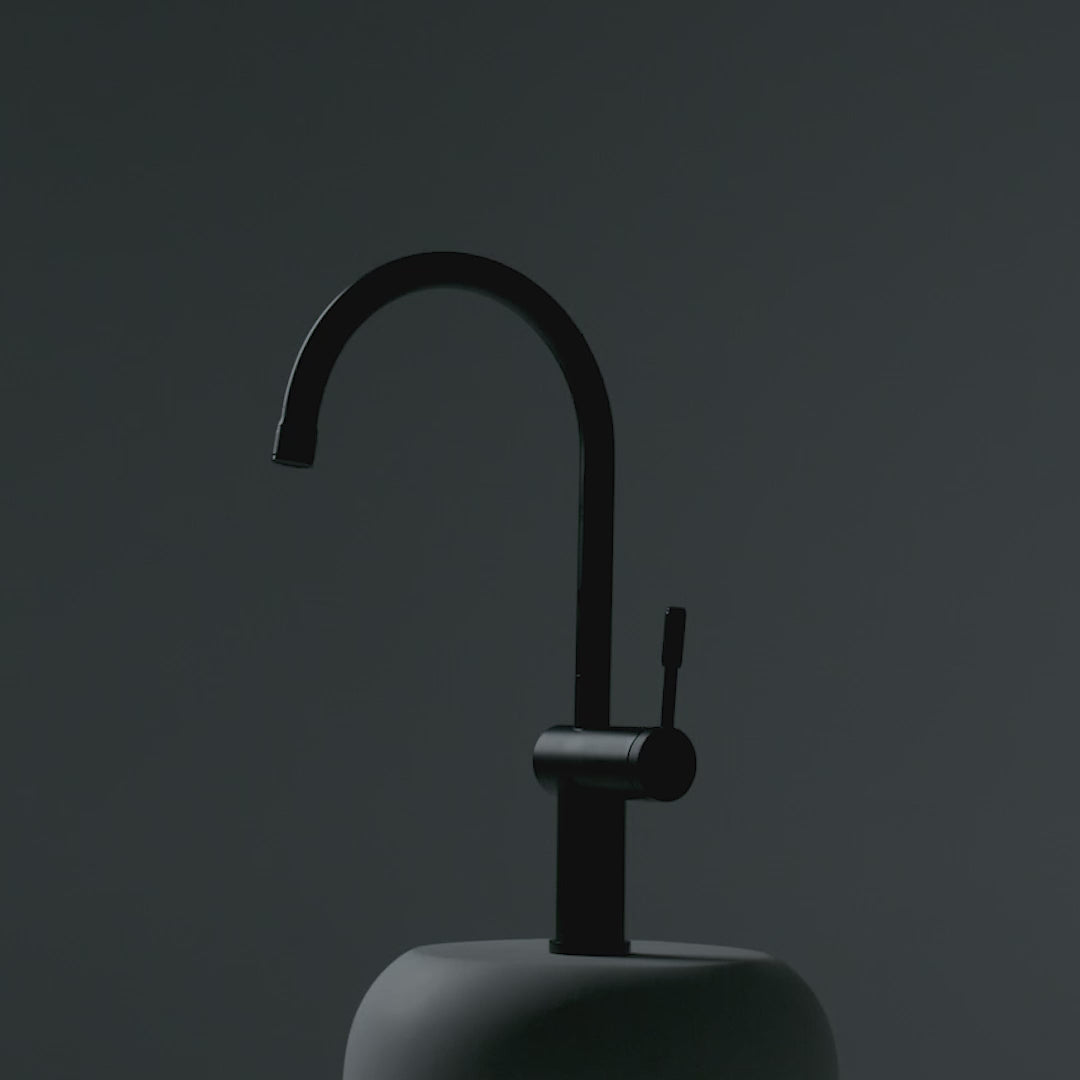 Essentials Gooseneck Kitchen Mixer Tap - TTBS2